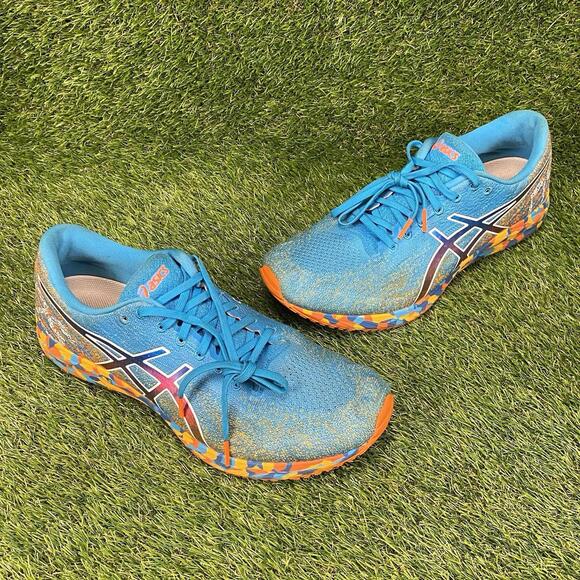 ASICS Shoes Mens Size 12 Blue Orange GEL-DS Trainer 26 Running Duomax 1011B241 - Picture 15 of 15